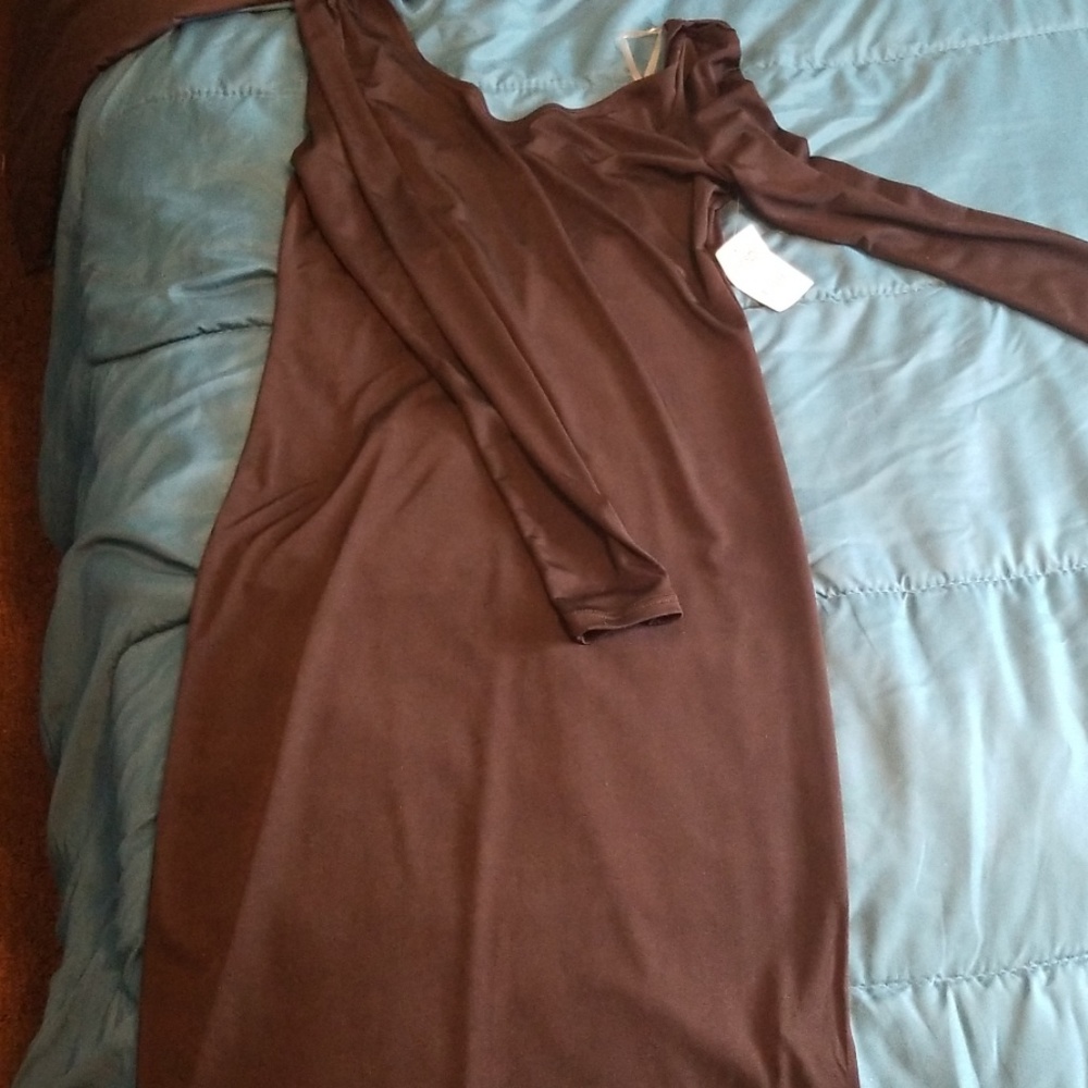 Blck off the shoulder dress
